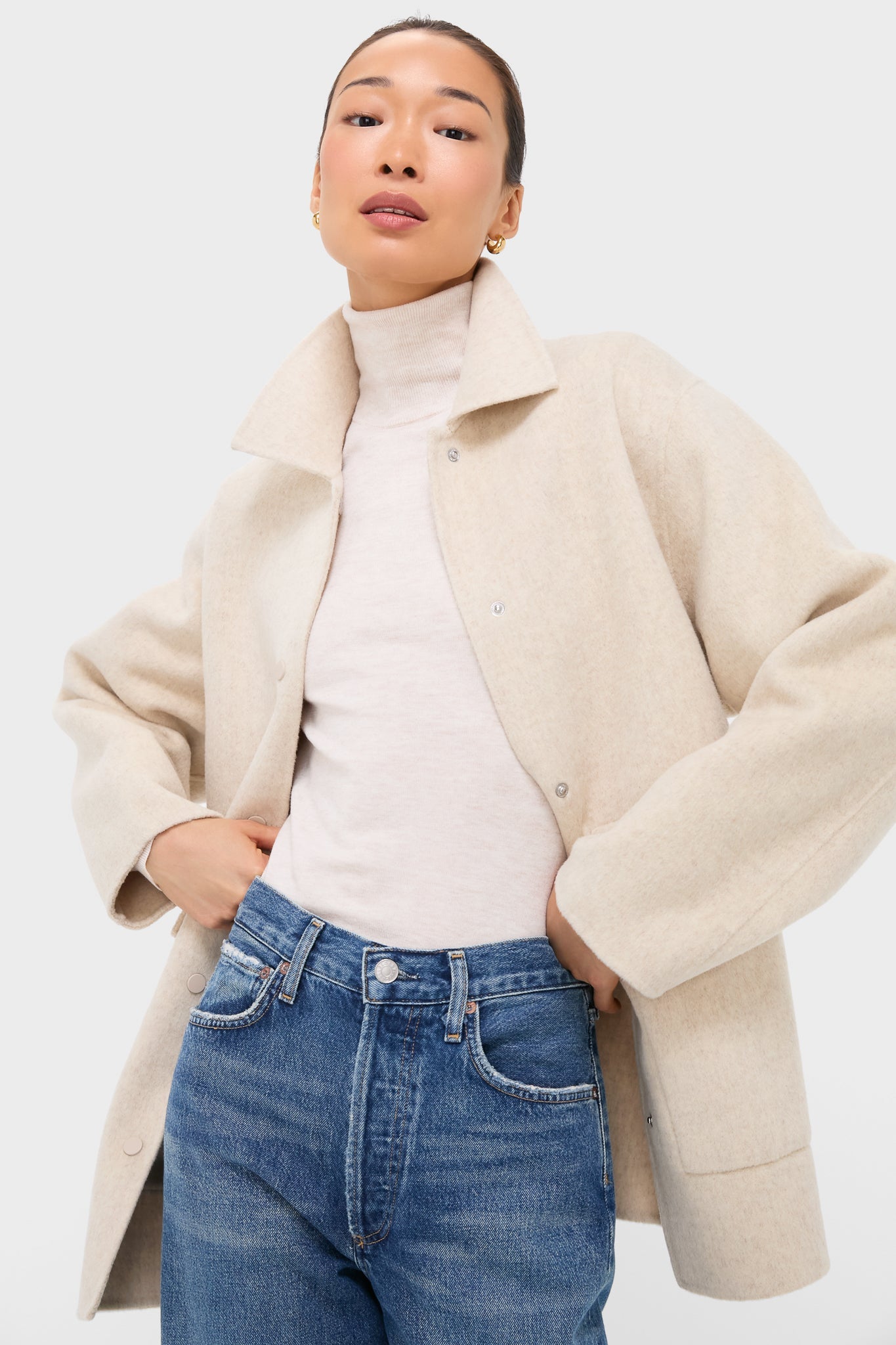 Oat Levi Wool Coat