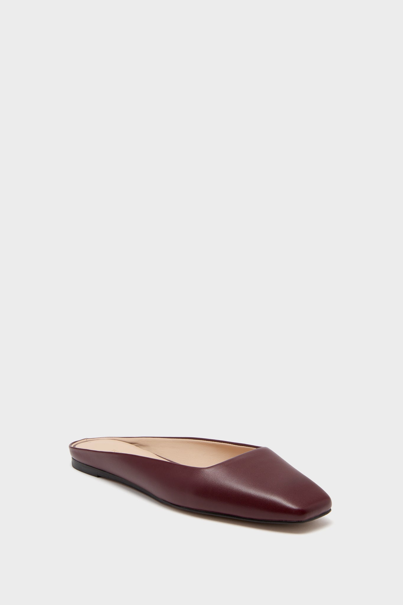 Oxblood Leather Nilli Flats