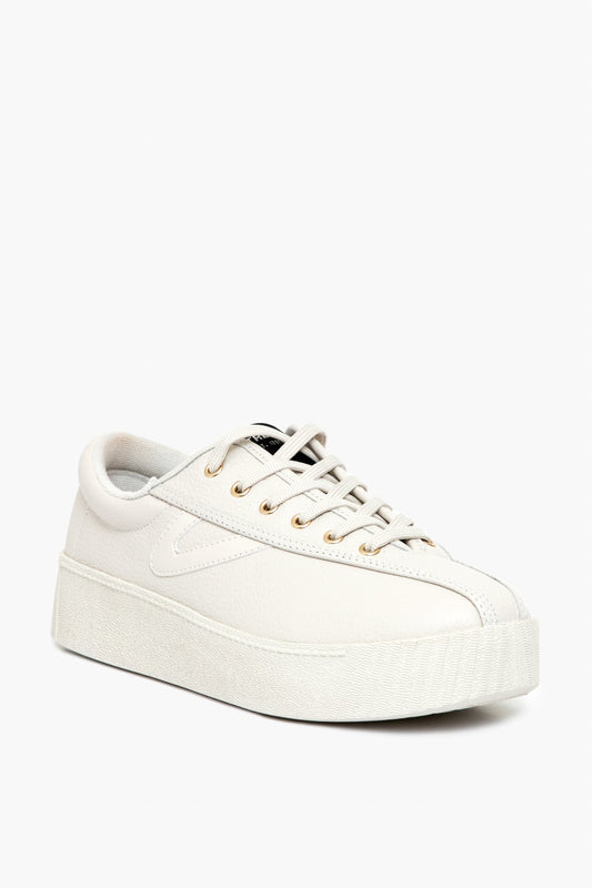 Leather Platform Nylite Sneakers