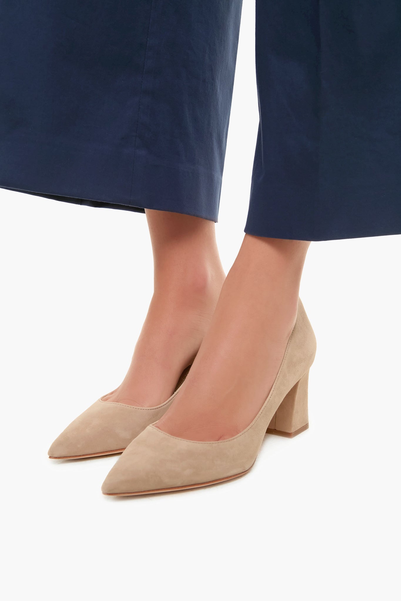 Medium Suede Zala Heels