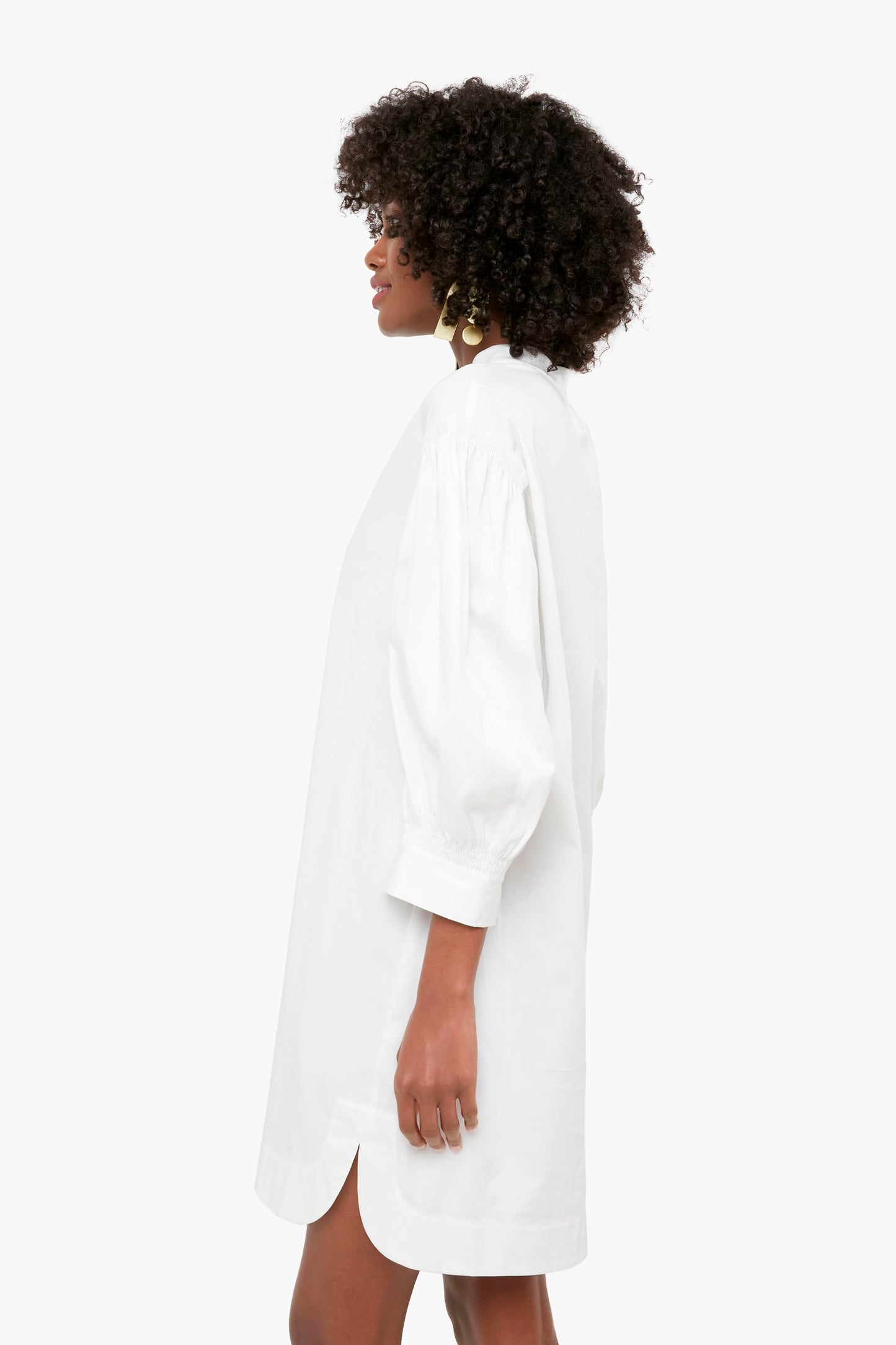 Snow Long Sleeve Belted Dress