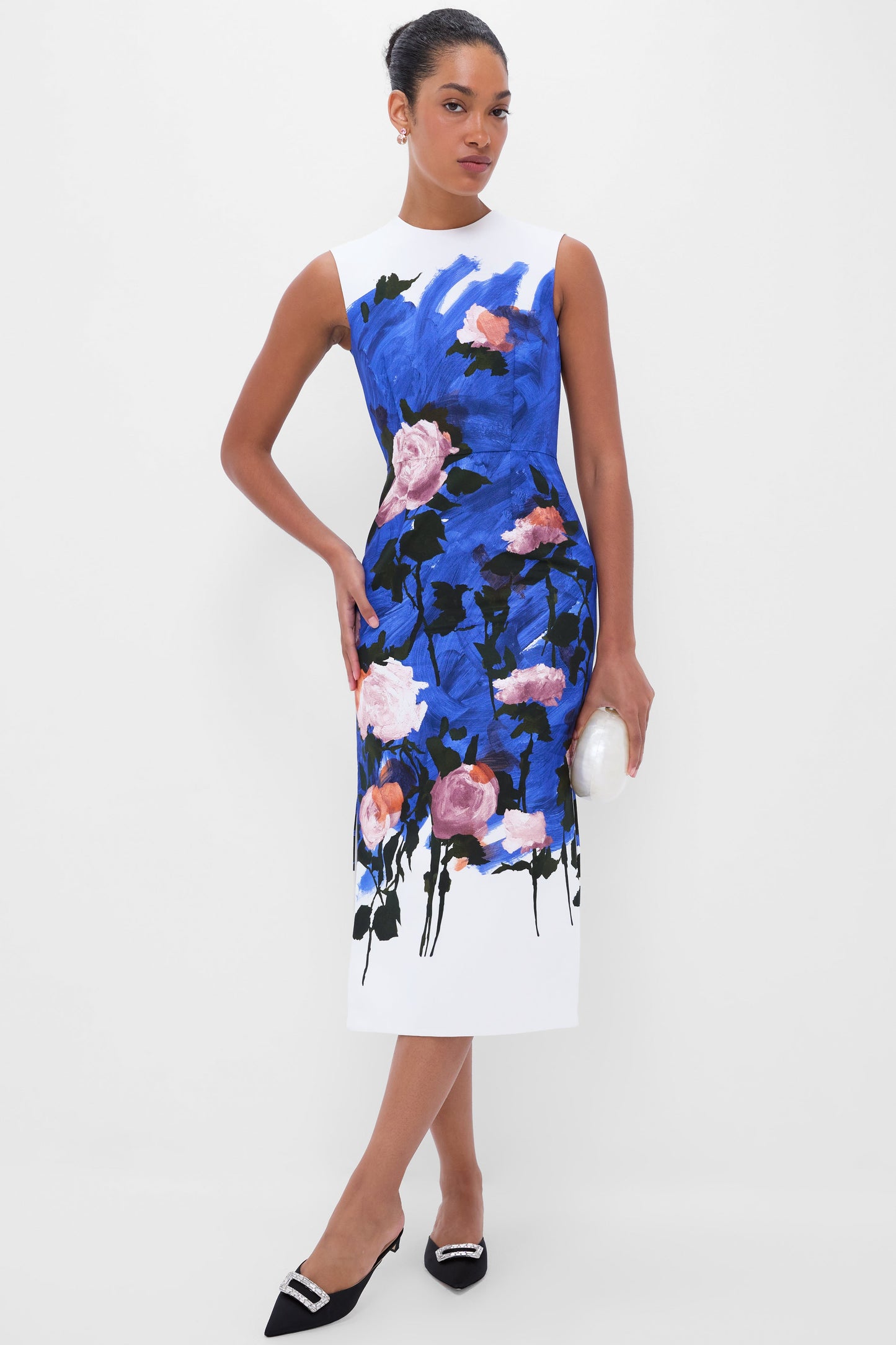 Rose Quartz Myrla Earrings