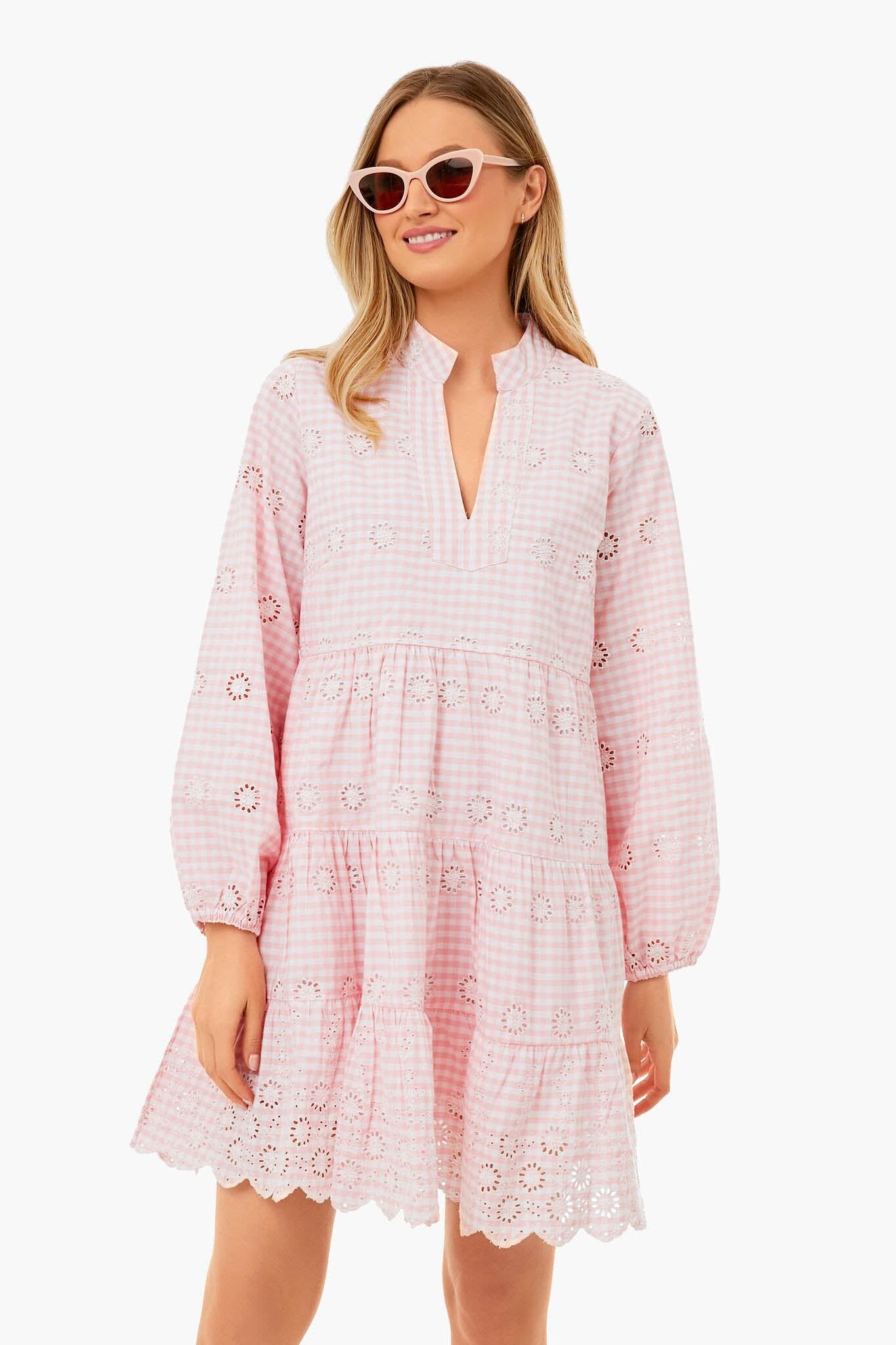 Pink Gingham Charlotte Dress