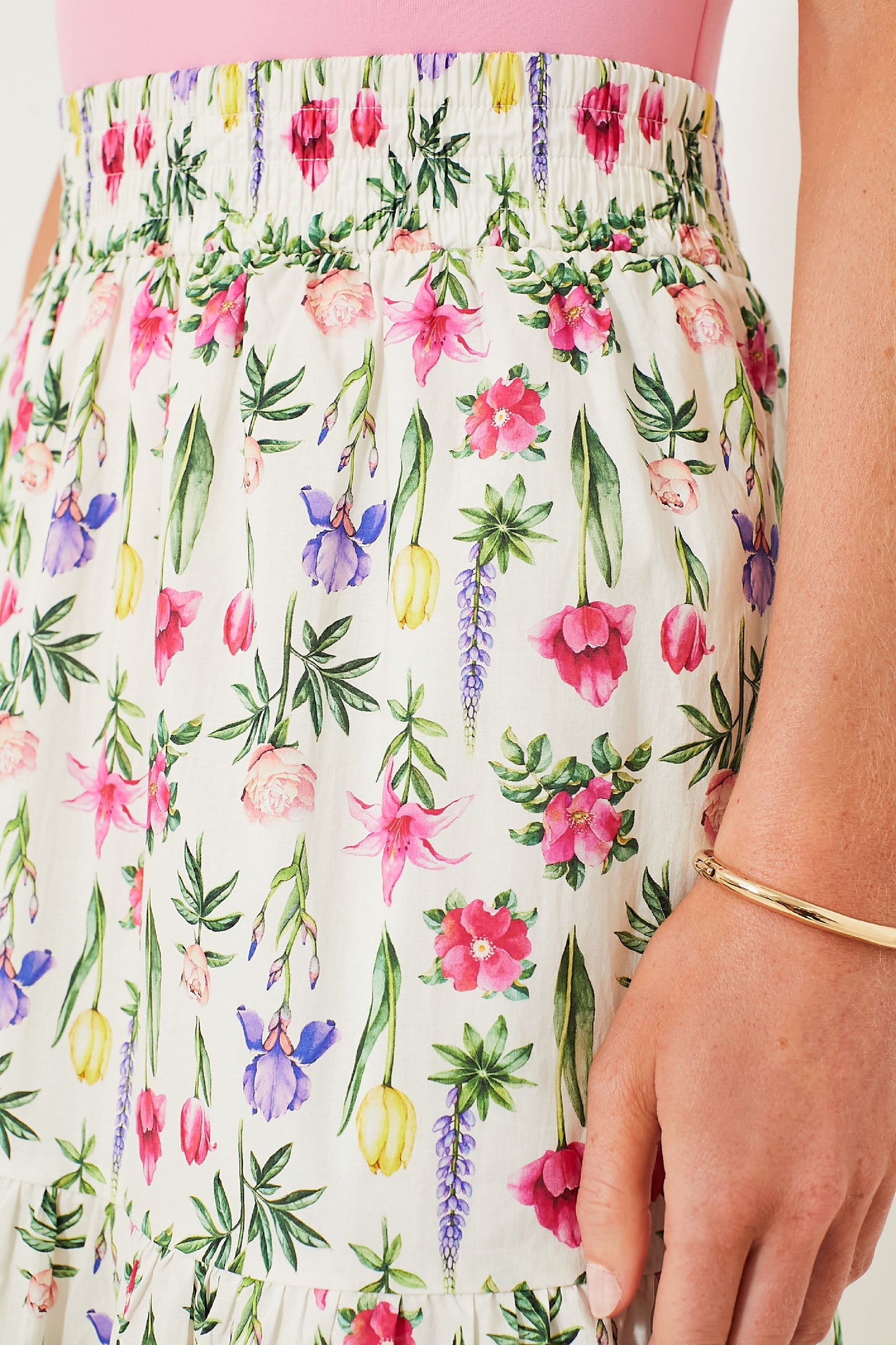 Spring Blooms Evie Maxi Skirt