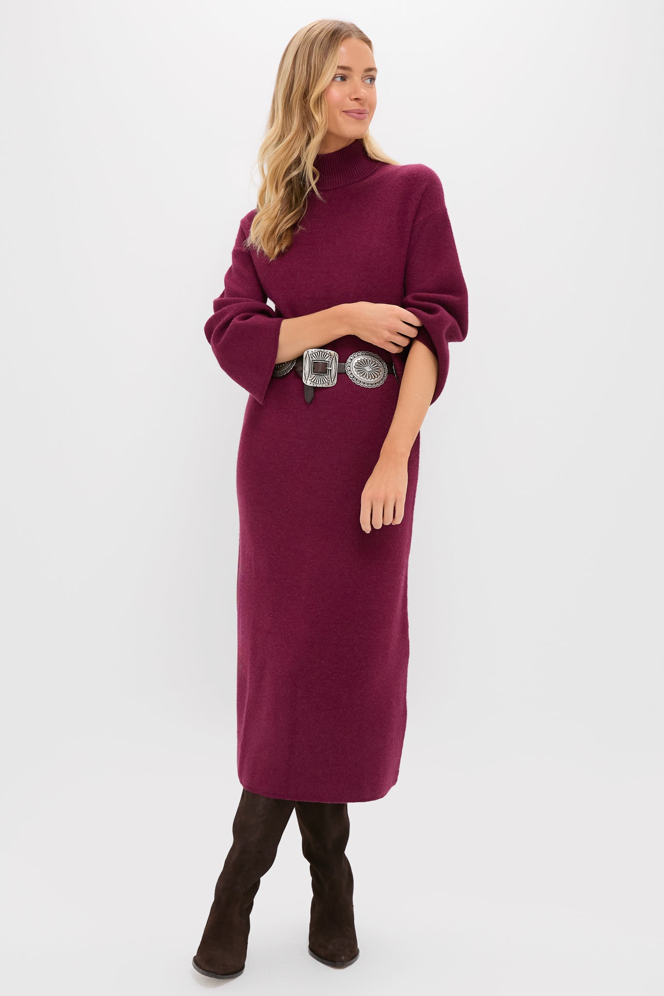 Cranberry Vivianne Maxi Dress
