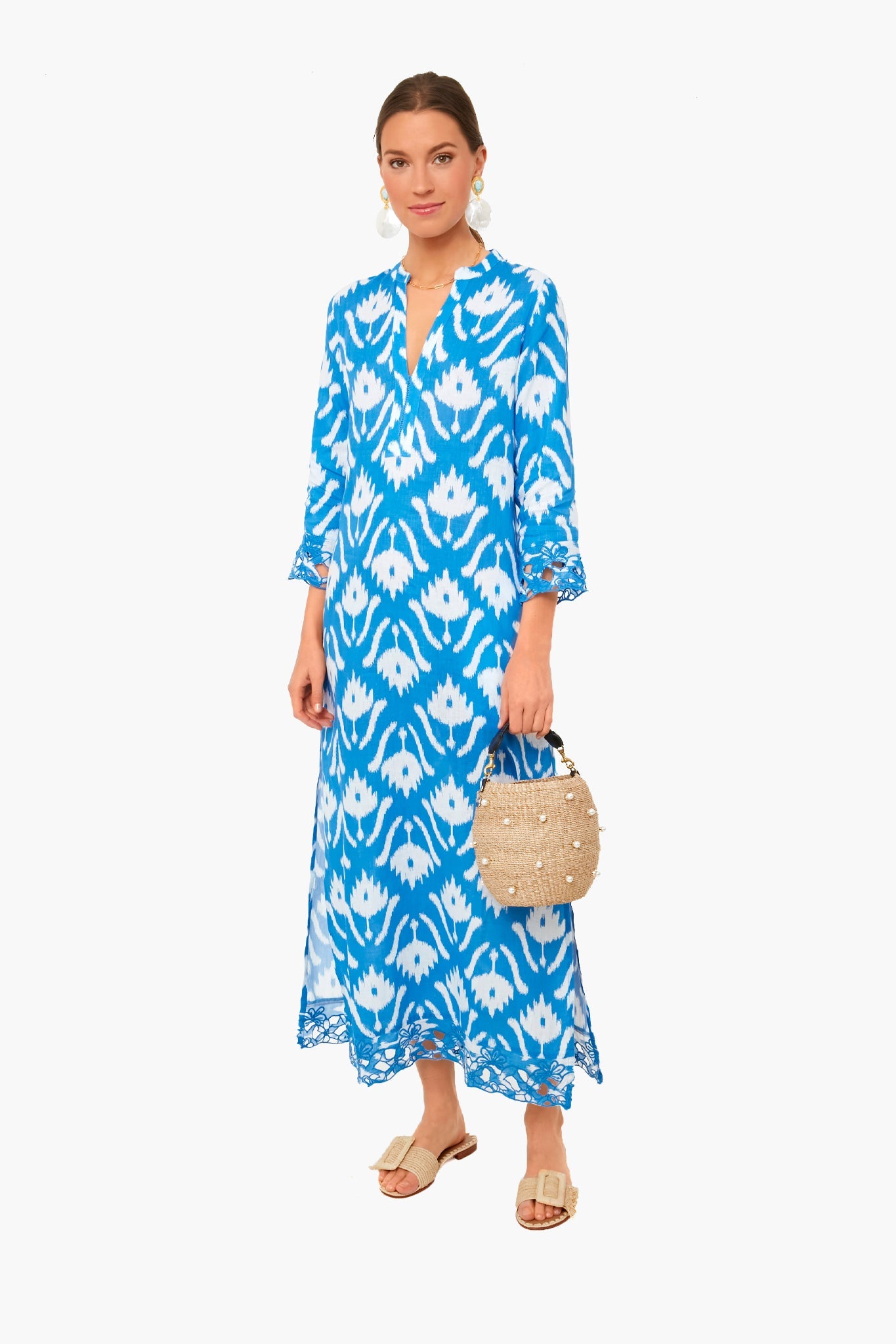 Natural Raffia Kia Sandals