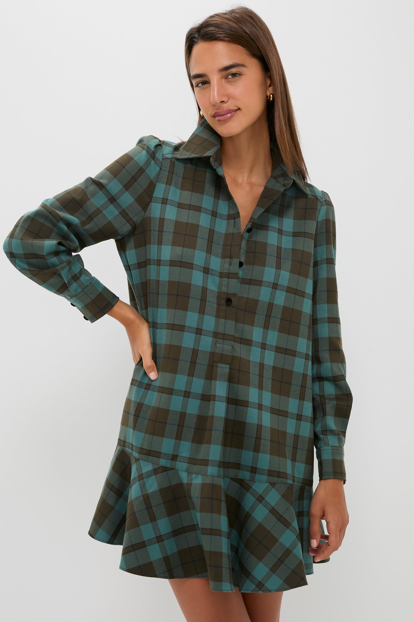 Isle of Skye Plaid Callahan Shirt Dress