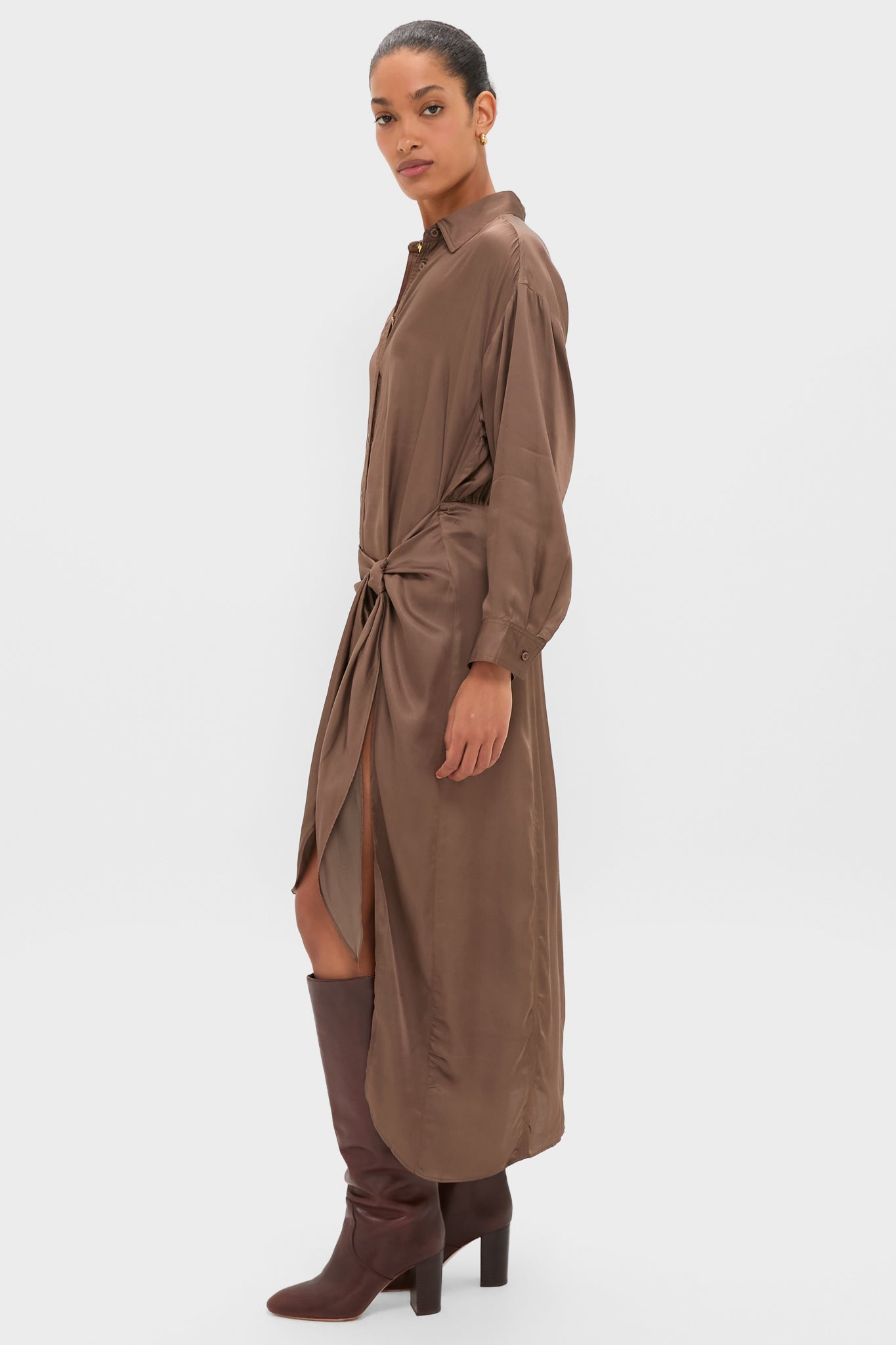 Morel Alessandra Sarong Shirt Dress