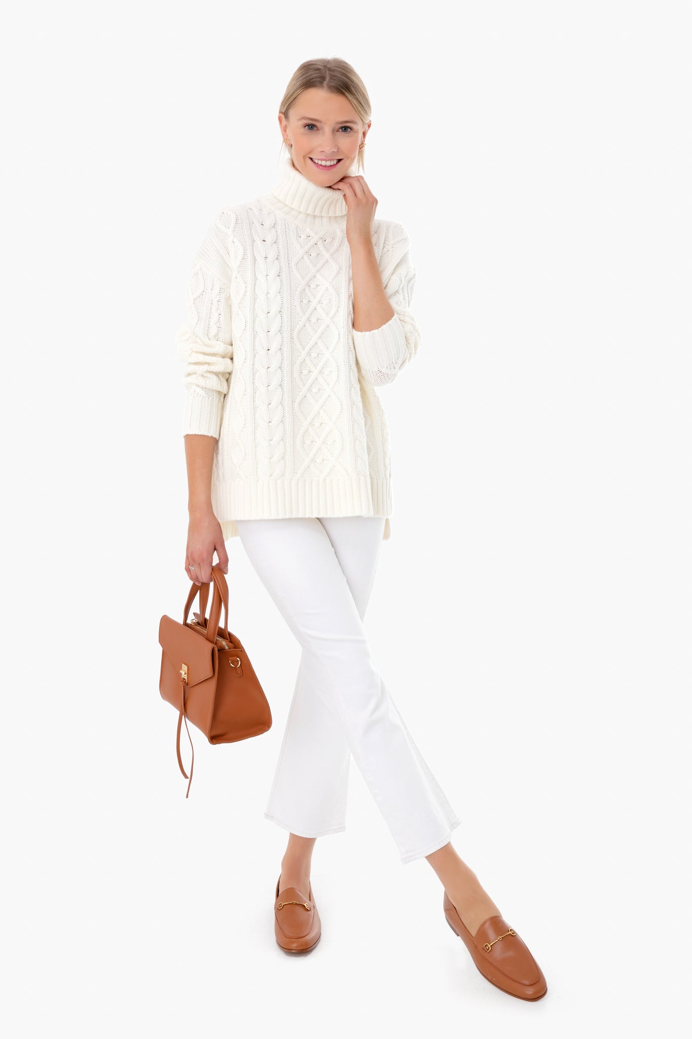 Cognac Loraine Loafers