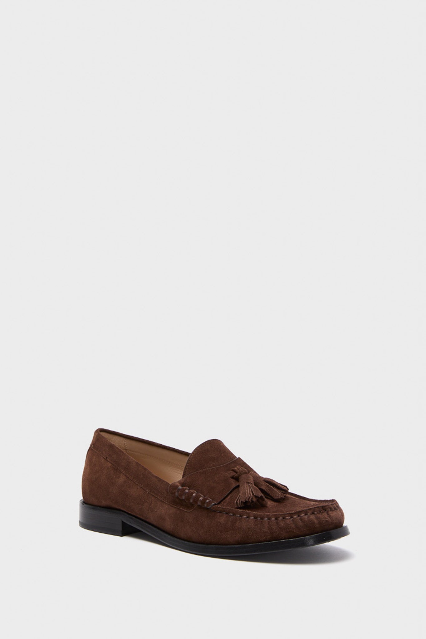 Walnut Lottie Tassel Loafers