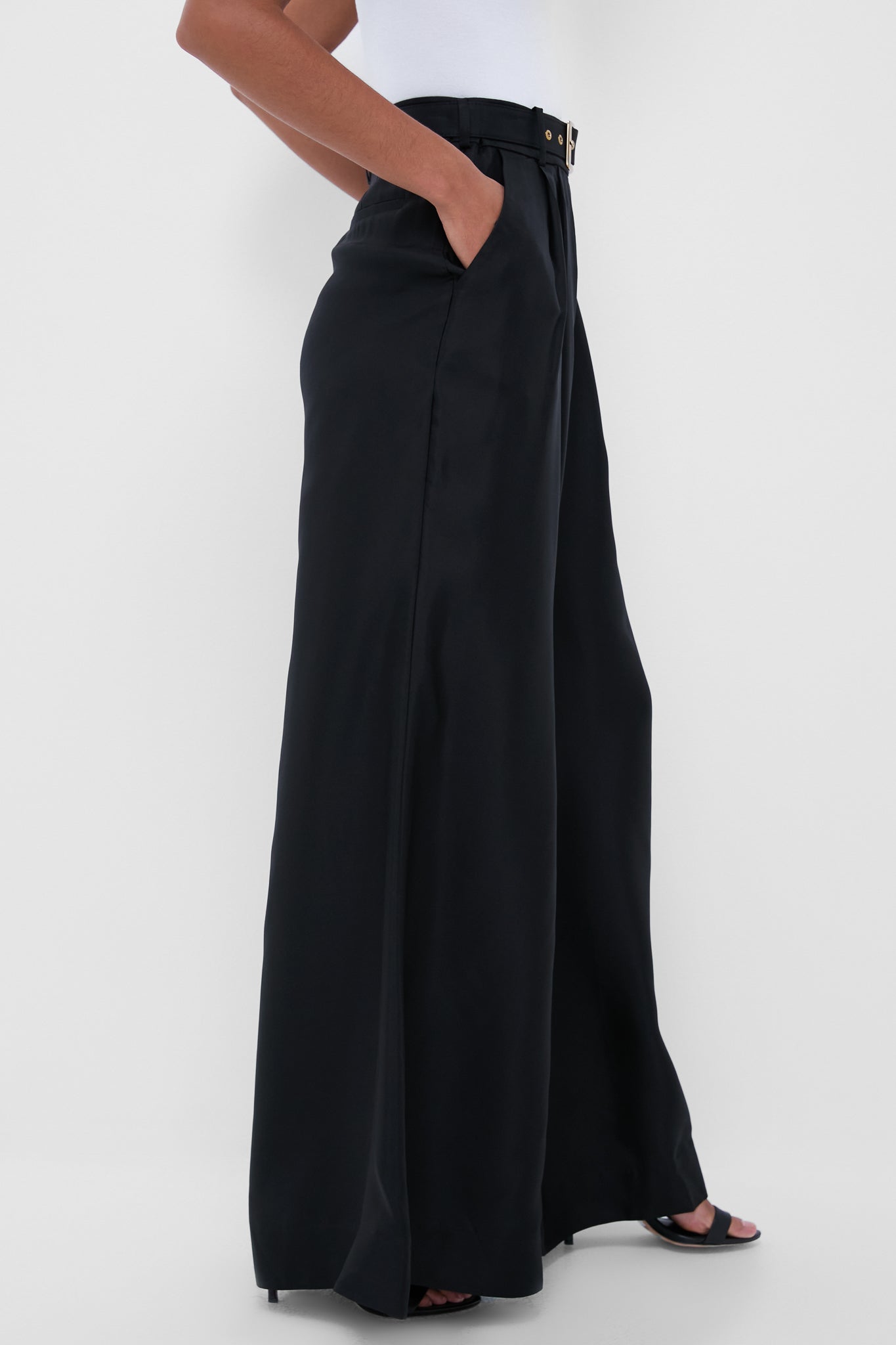 Black Wide Leg Pant