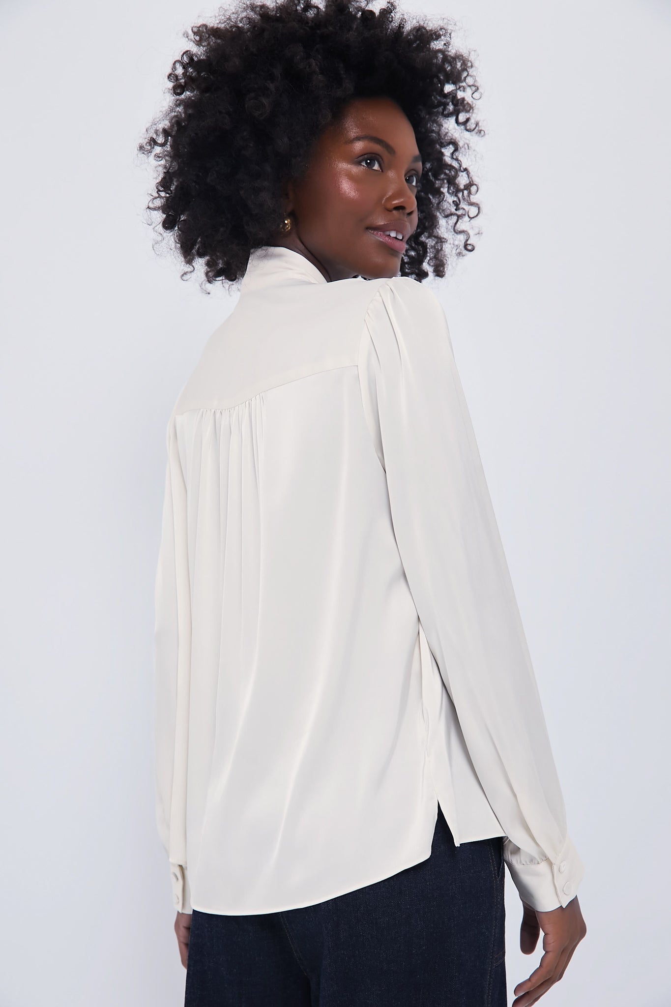 Ivory Dunmore Blouse