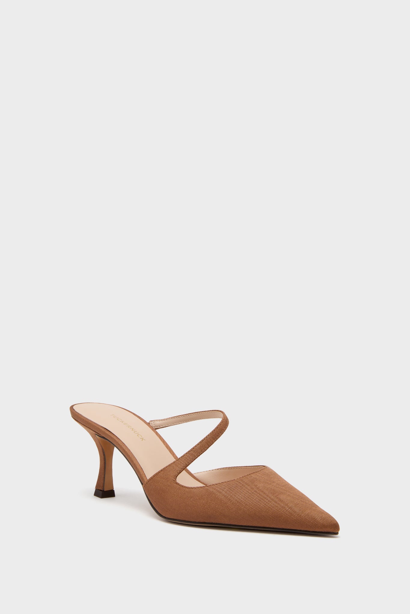 Chestnut Moire Mimi Heels