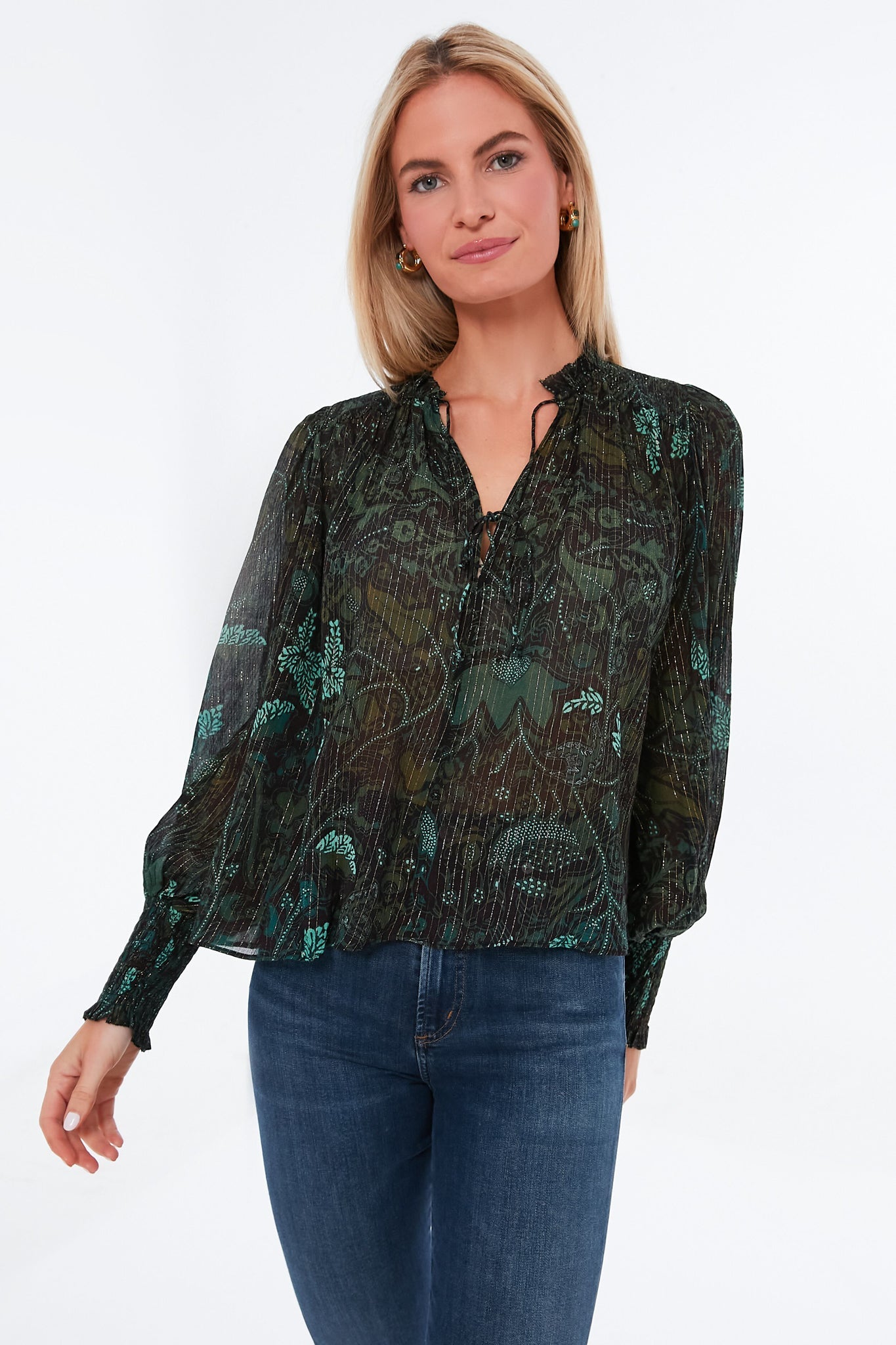 Rainforest Ida Blouse