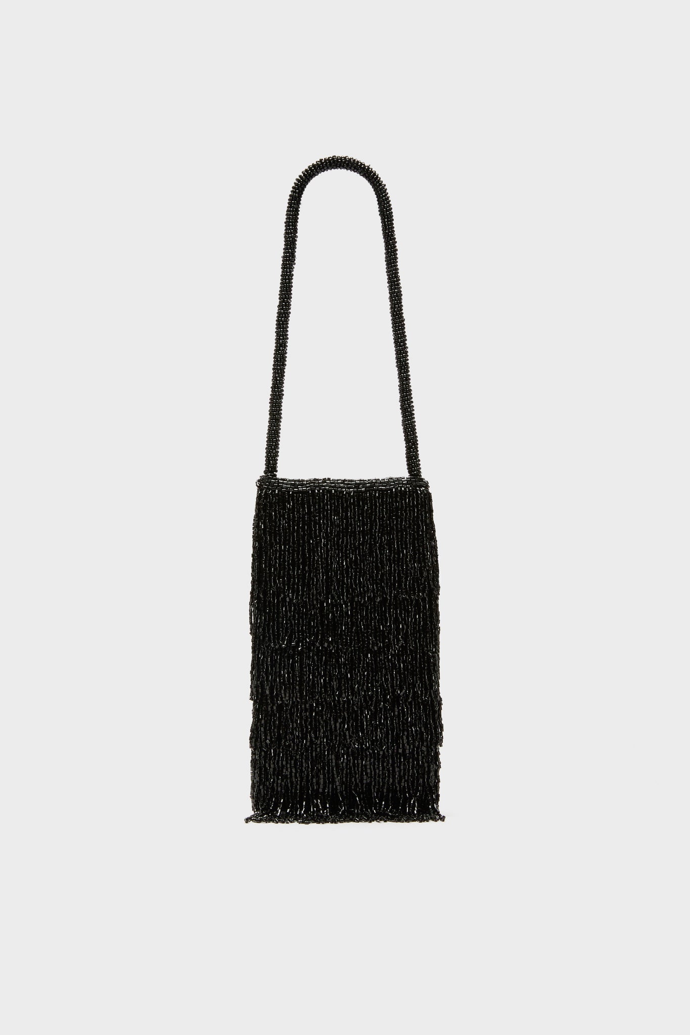 Black Beaded Josephine Mini Bag