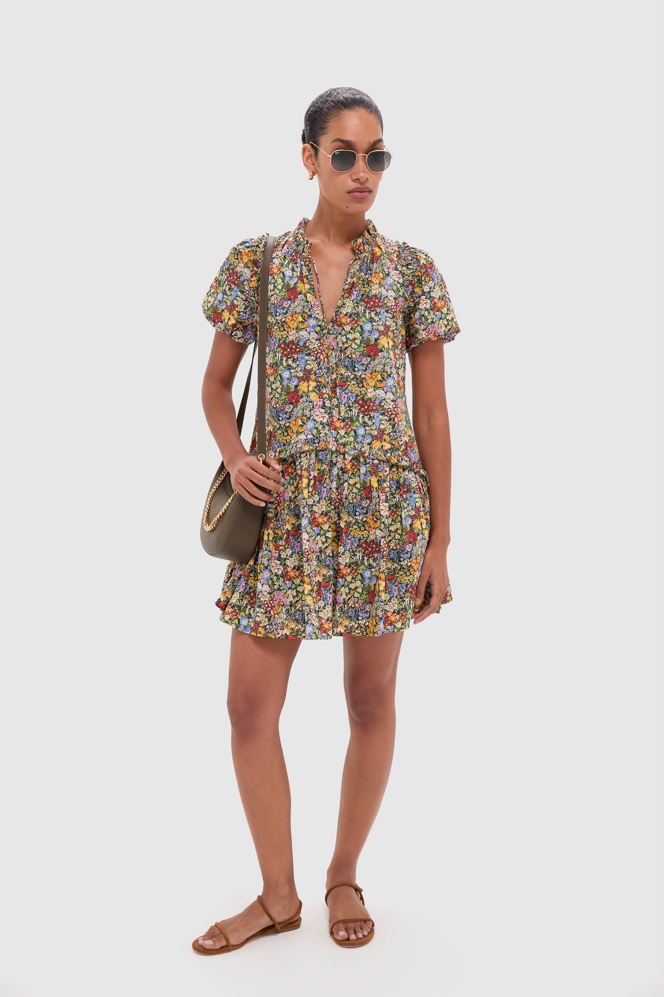 Cottage Garden Edith Short Sleeve Mini Dress