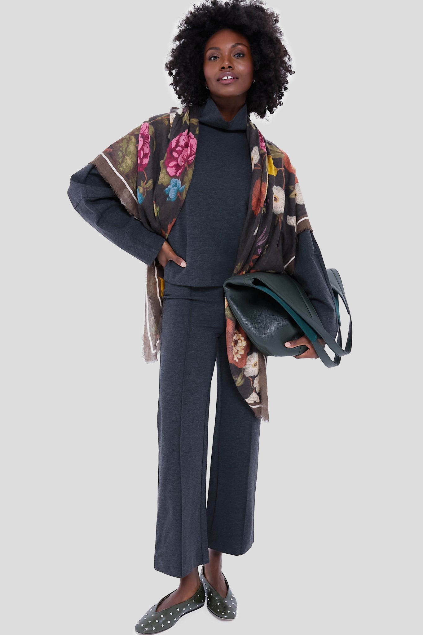 Heather Grey Binoche Top