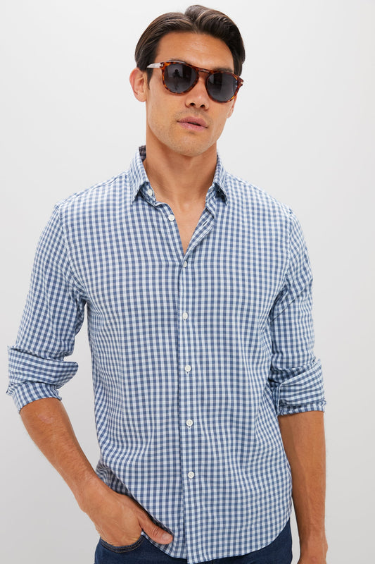 Sky Break Gingham Movement Shirt