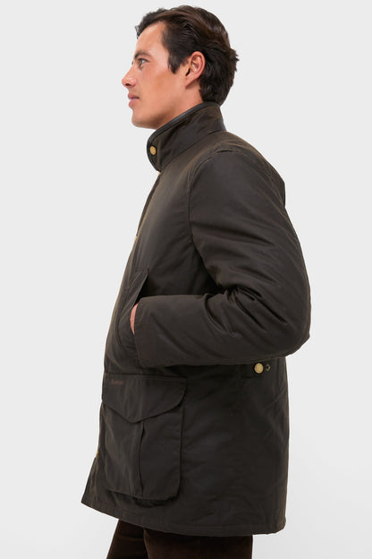Olive Hereford Wax Jacket