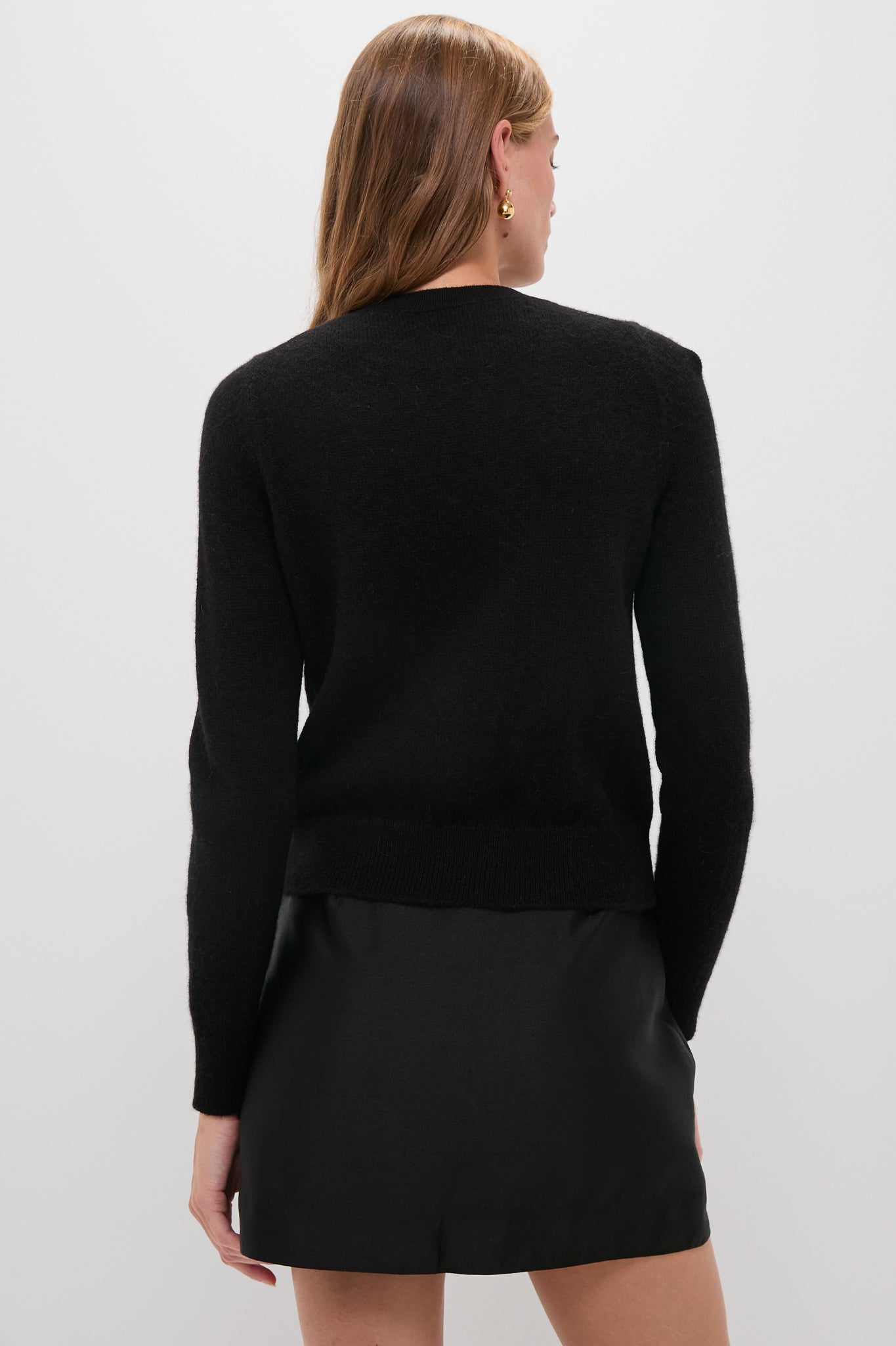 Black Memoria Pura Knitted Embellished Sweater
