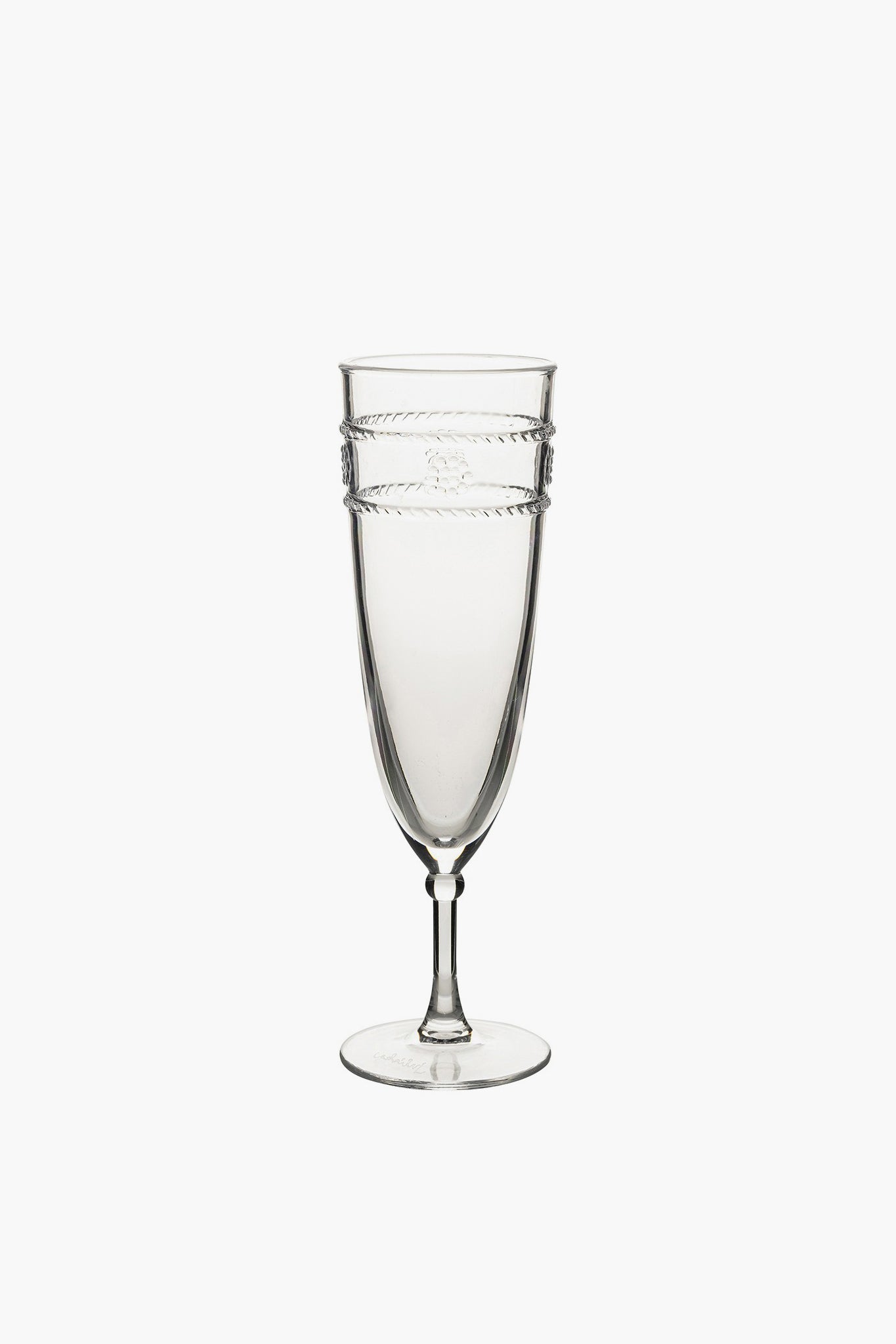 Isabella Acrylic Champagne Flute