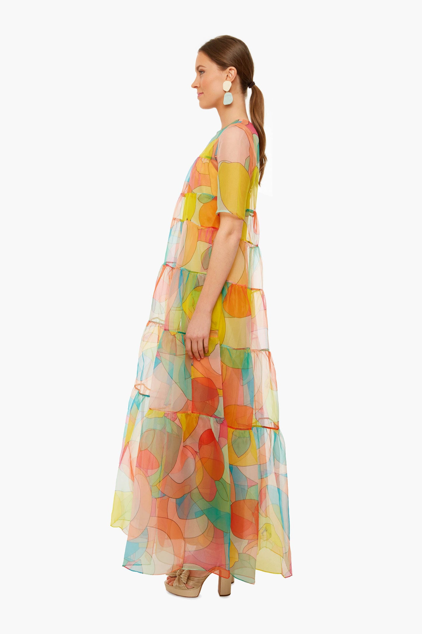 Citrus Kaleidoscope Hyacinth Dress