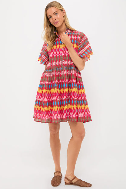 Exclusive Geraldine Red Vibeka Dress