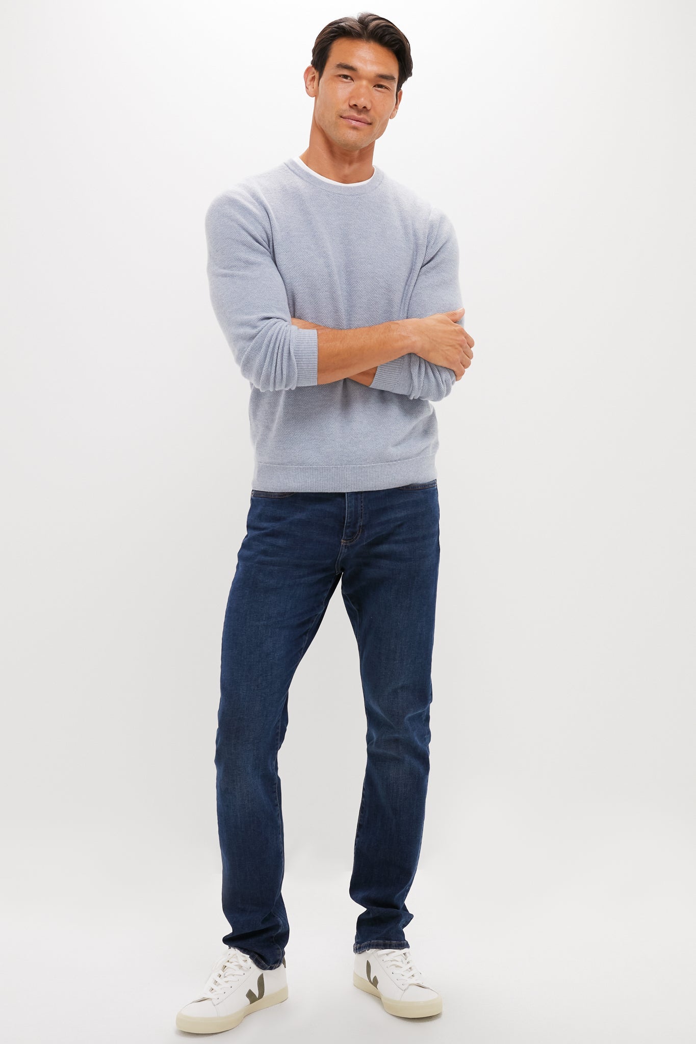 Misty Heather Gray Sweater Tee