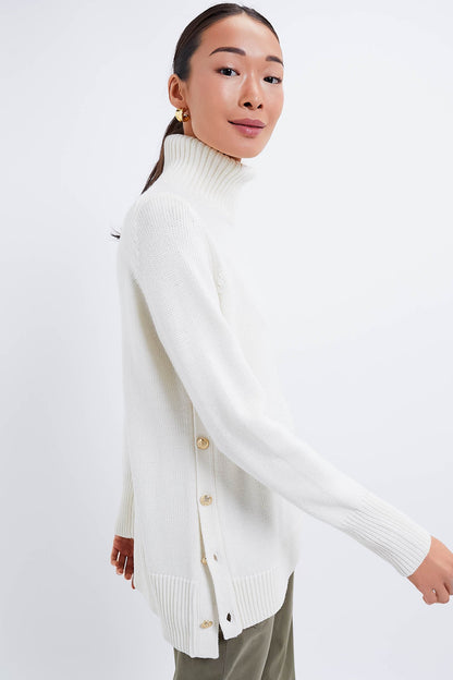 Winter White Sophia Sweater