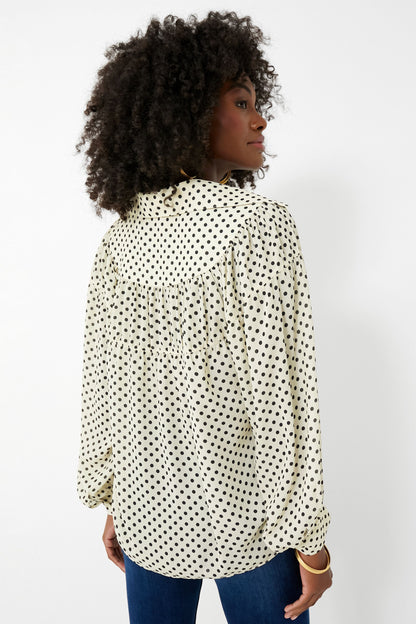 Polka Dot Lillie Blouse