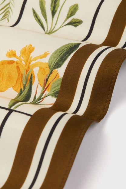 Fresher Buds Small Silk Scarf