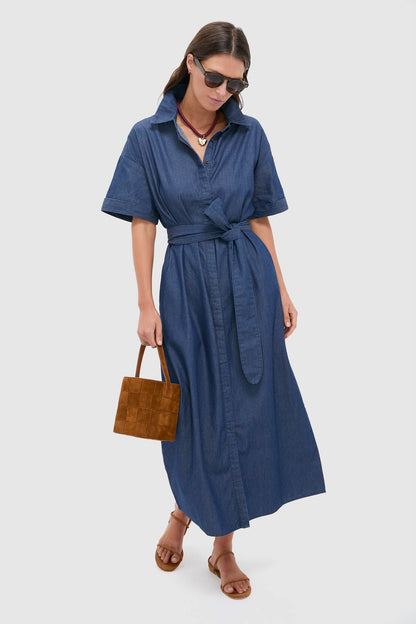 Dark Denim Zacara Dress