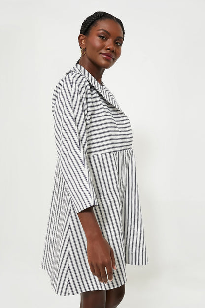 Navy Stripe Sloane Dress