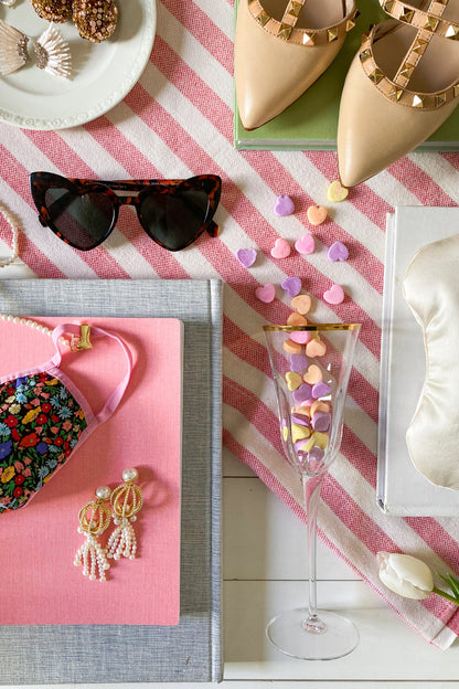 Optical Gold Champagne Glass