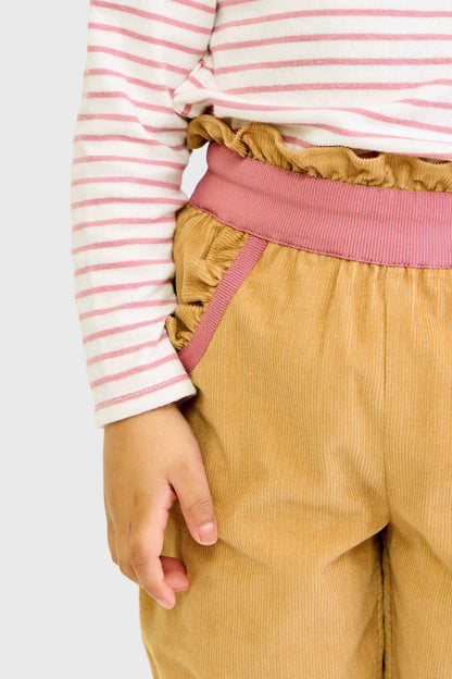 Honey Corduroy Betsy Pant