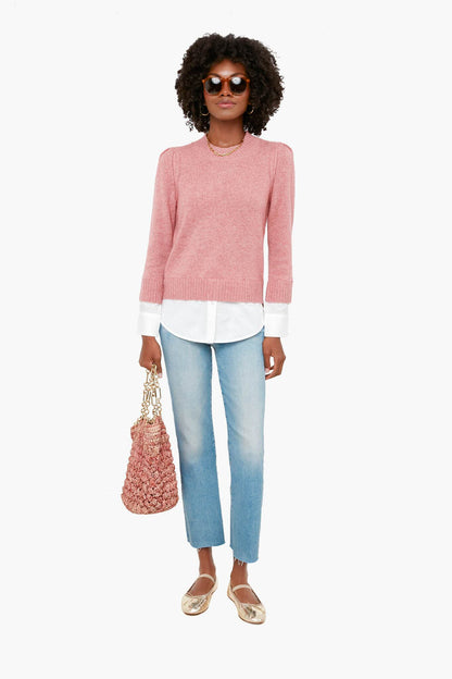 Rosen Eton Layered Crew Looker