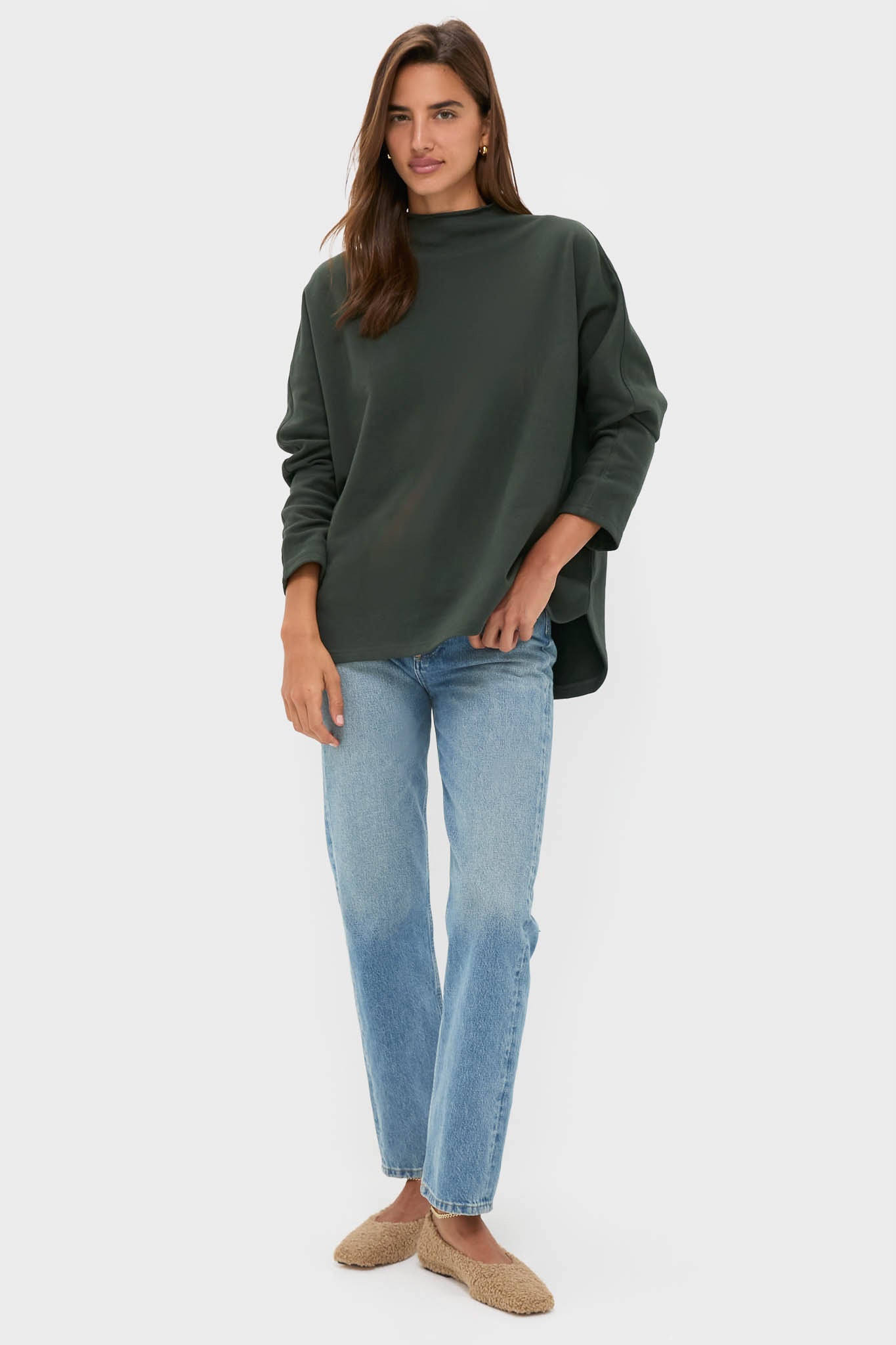 Dark Green Bowie Popover