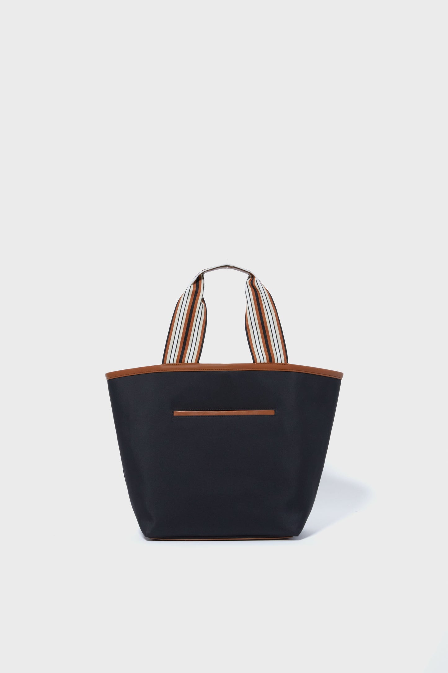 Black Nylon Tote Bag