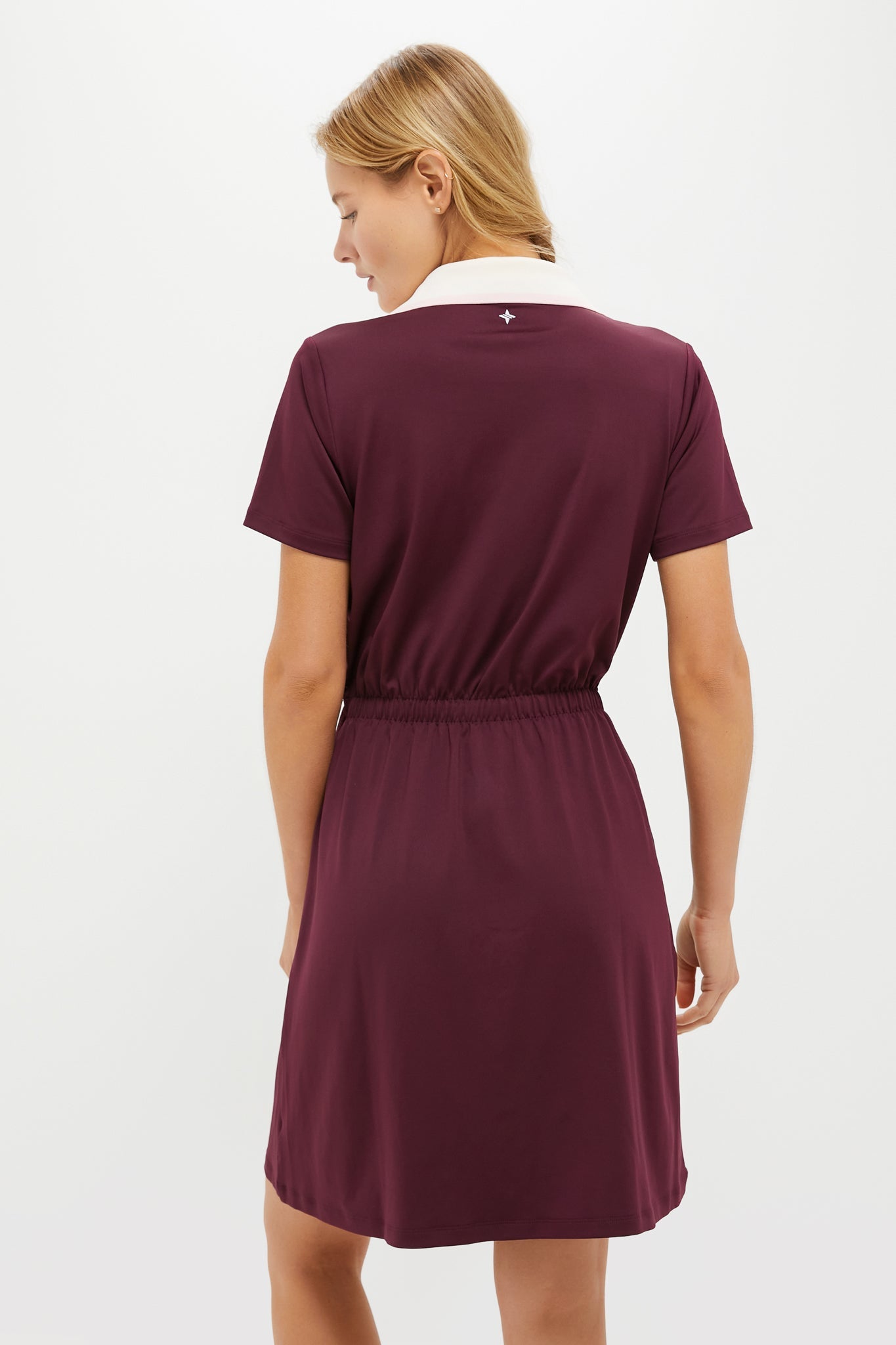 Winetasting Short Sleeve Performance Jersey Alcott Golf Dress