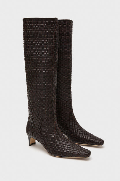 Espresso Woven Wally Boot