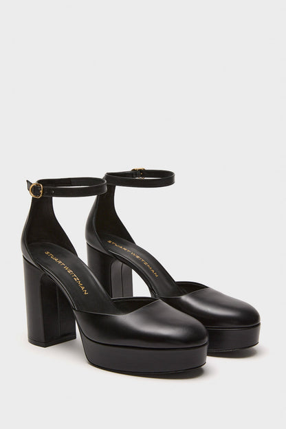 Black Dayna Platform Pumps