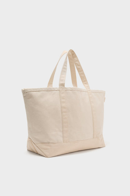 Natural Large Canvas Tote