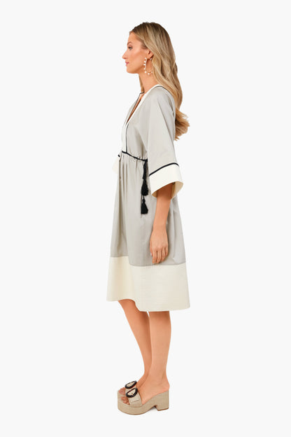 Color Block Tunic Dress