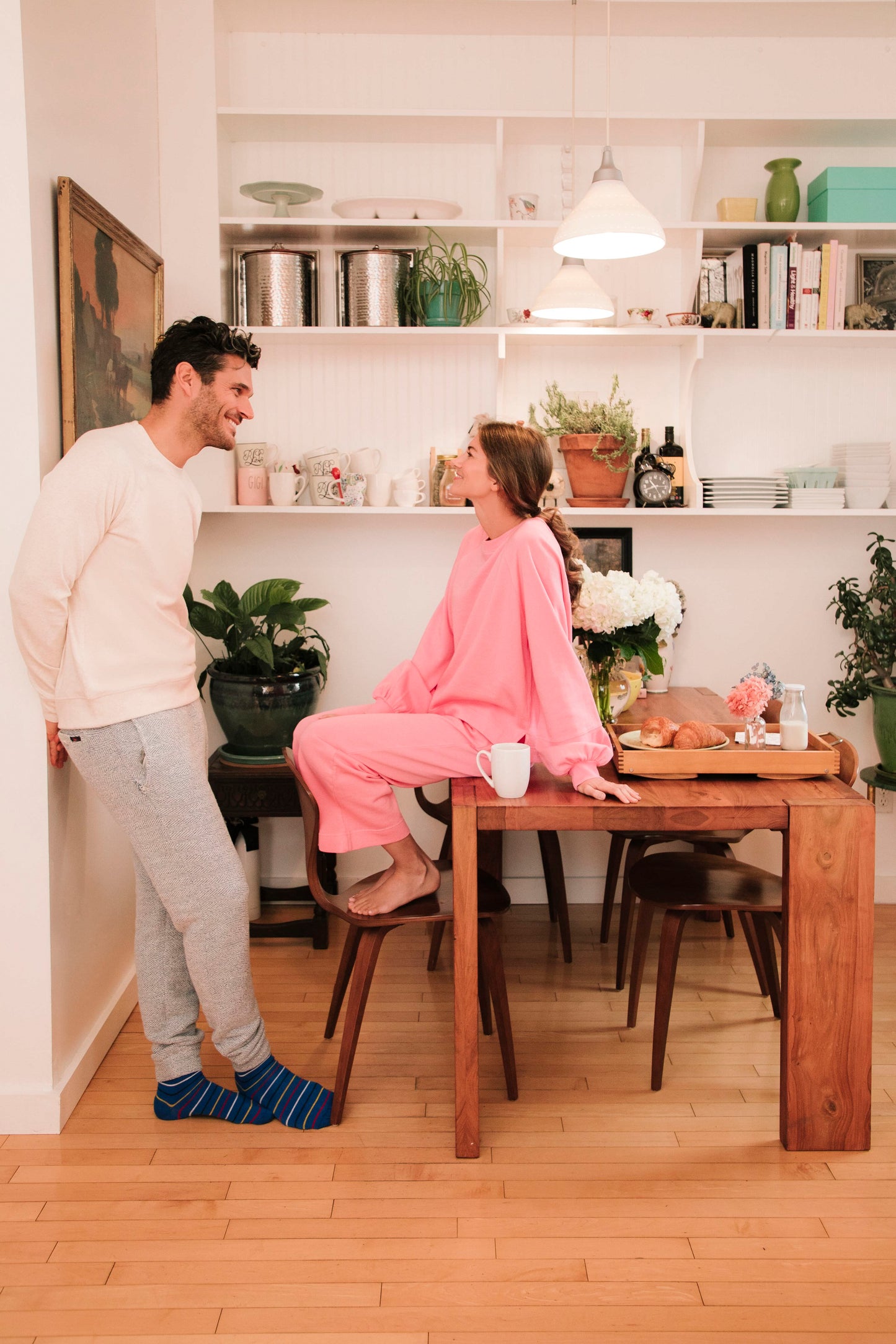 Flamingo Blythe Washed Sweatshirt