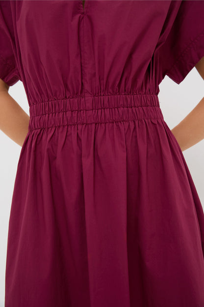 Burgundy Emmy Maxi Dress