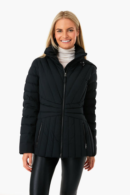 Black Alissa Down Jacket