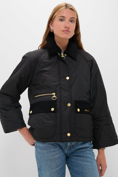 Black Martha Quilted Jacket