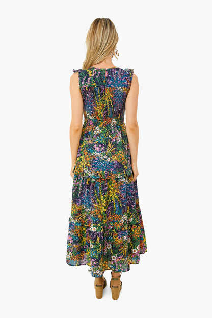 Lokis Garden Black Iris Dress