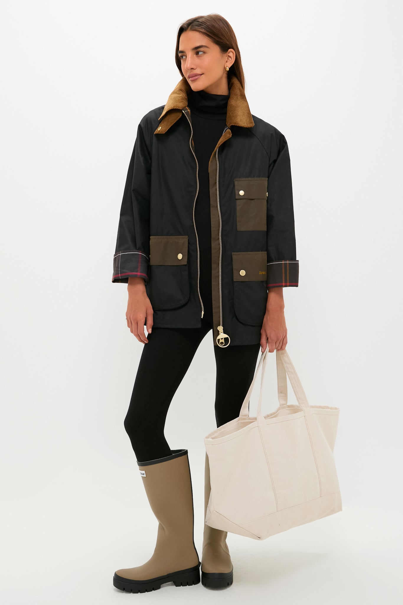 Natural Large Canvas Tote