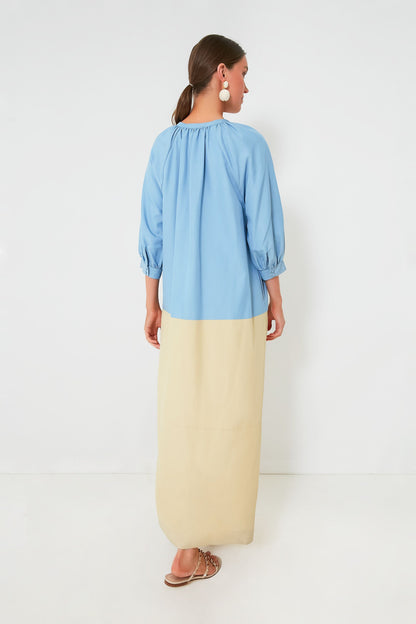 Sandstone and Sky Gemma Dress